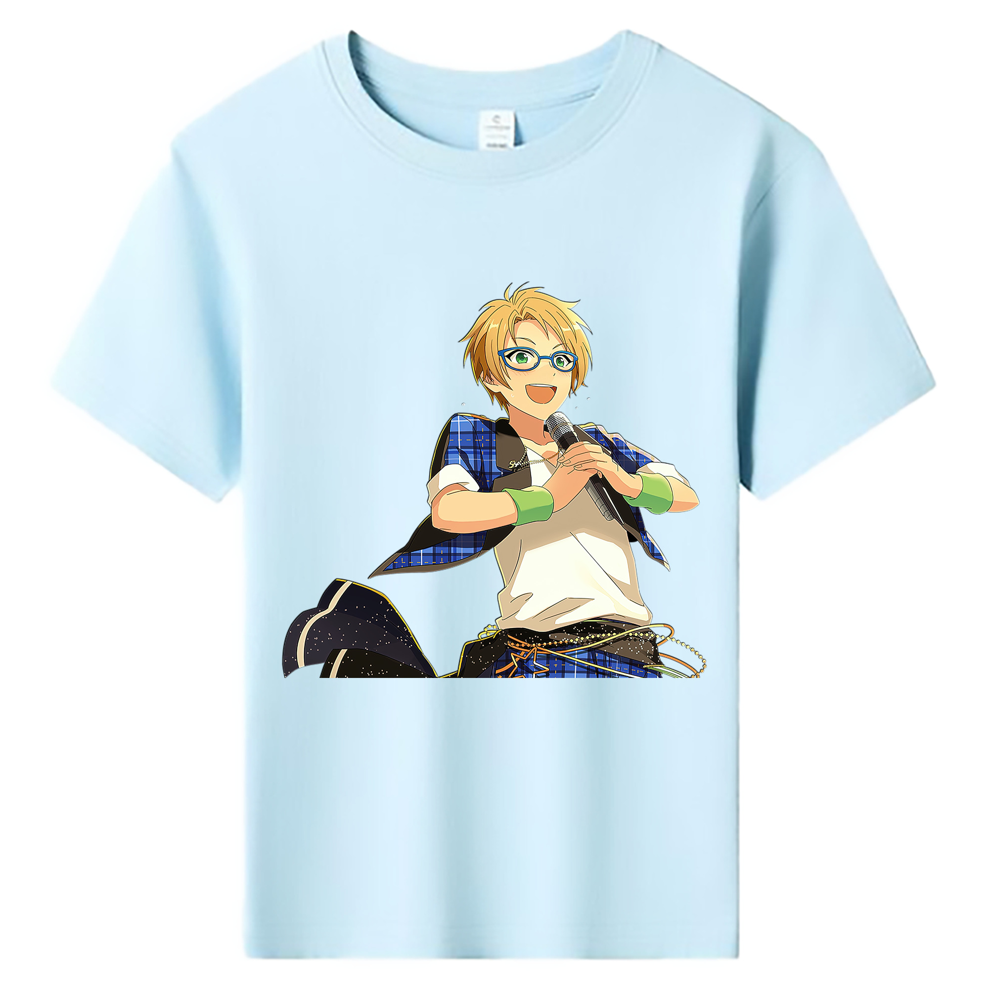 （画像用） あんさんぶるスターズ! Ensemble Stars 綿100％キッズTシャツ（フロントプリント）